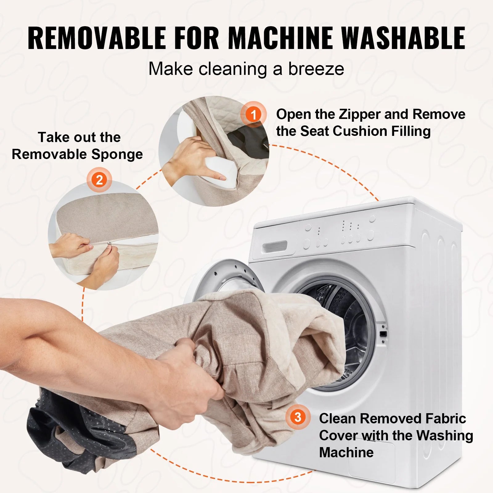 Vibelux™ Premium Dog Booster Car Seat – Luxury Travel Bed for Small & Medium Dogs (Up to 55 lbs)